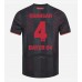 Bayer Leverkusen Jarell Quansah #4 Hjemmedrakt 2025-26 Korte ermer